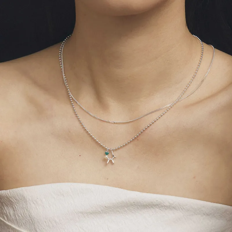 Sundanese S925 Silver Necklaces Women's-2