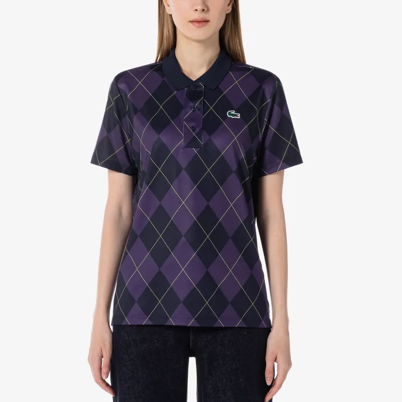LACOSTE Polo Shirt Women's Purple-3