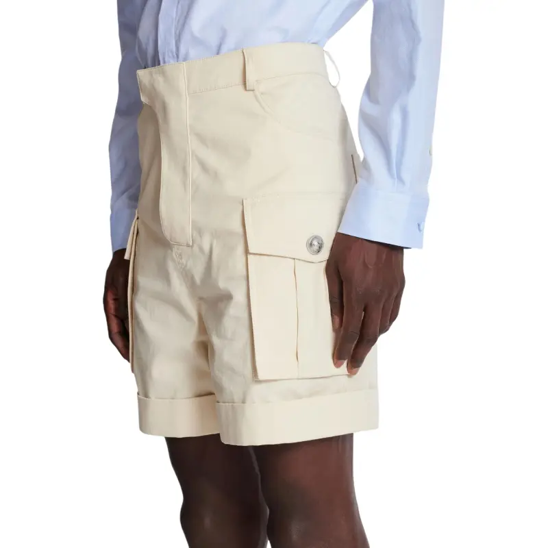 BALMAIN Cotton Cargo Shorts-2