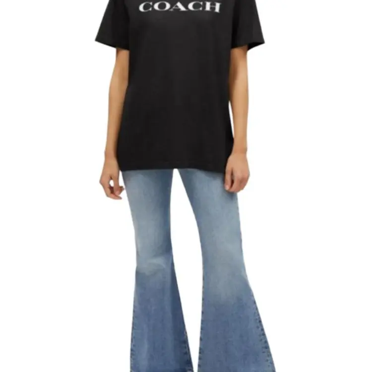 COACH T Shirts Women's Black-4