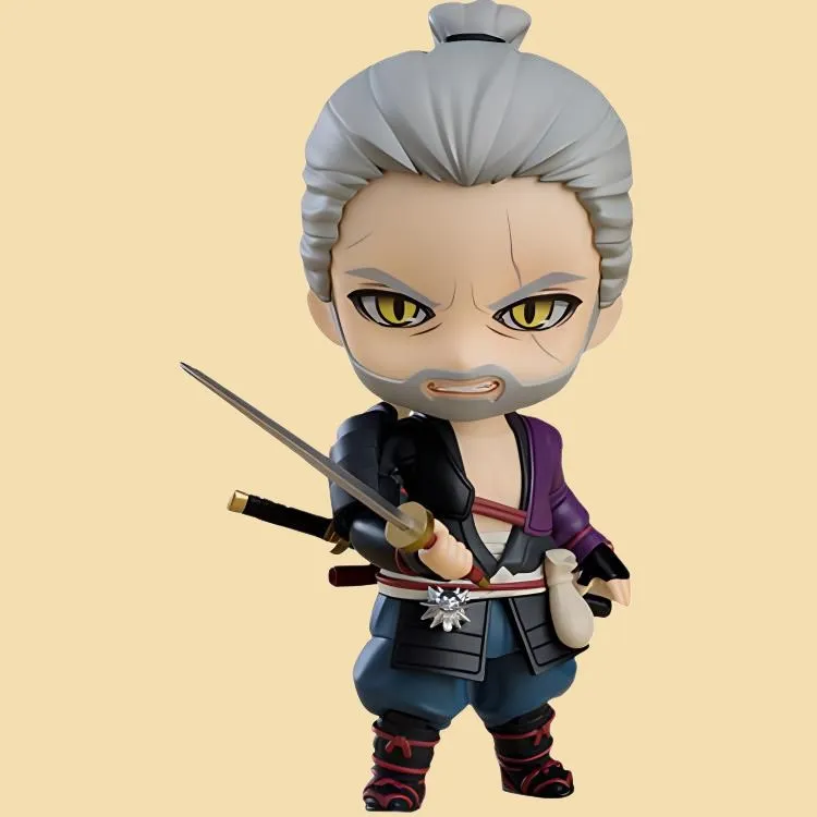 GSC No.1796 Witcher Ronin Geralt Chibi Figures-4