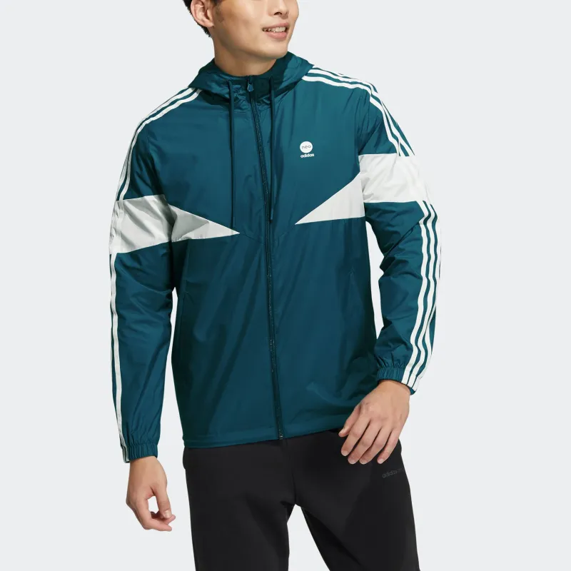 Adidas Neo Jackets Men Water Duck Green-2
