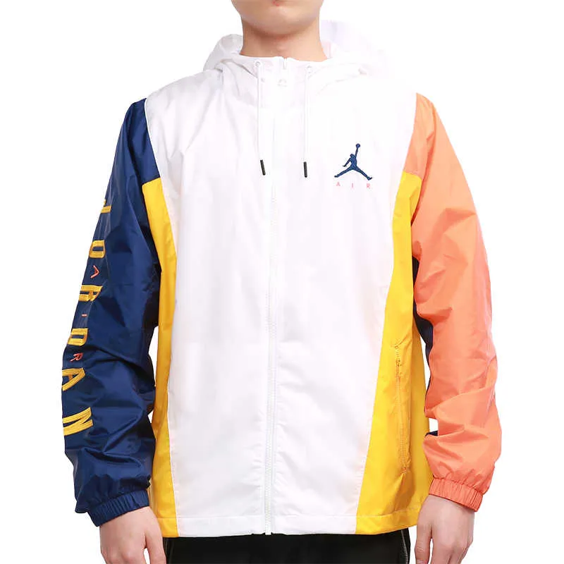 JORDAN Air Jackets Men White-4