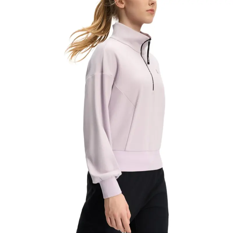 FILA Fitness Sweatshirt Women's Light Dusty Purple-4