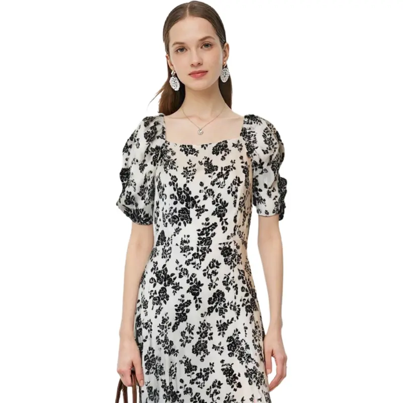 GOELIA Short Sleeved Dress Women's-3