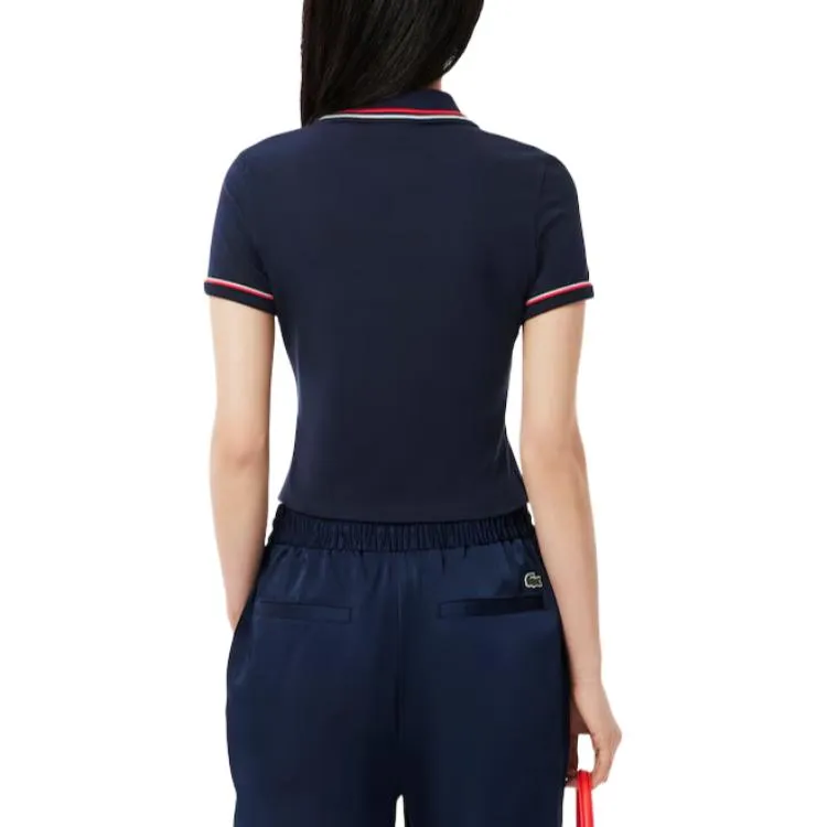 LACOSTE Jersey Polo Top-2