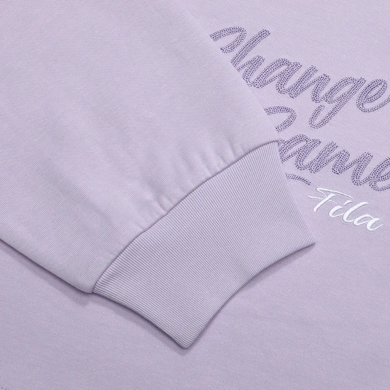 FILA FUSION Long Sleeved Dresses Women's Light Purple-6