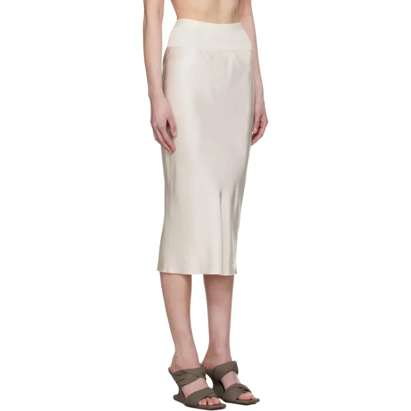RICK OWENS/RO Casual Long Skirts Women's White-2