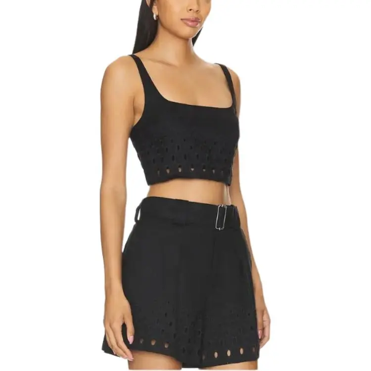 A.L.C. Crop Tops Women's Black-2