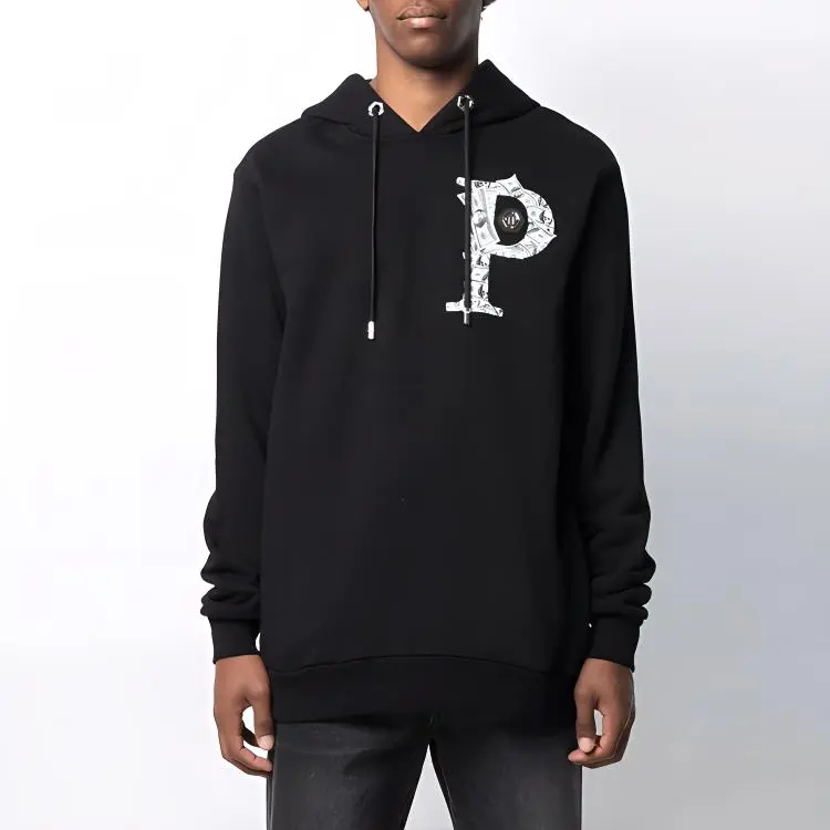 PHILIPP PLEIN Money Graphic print Hoodie-2