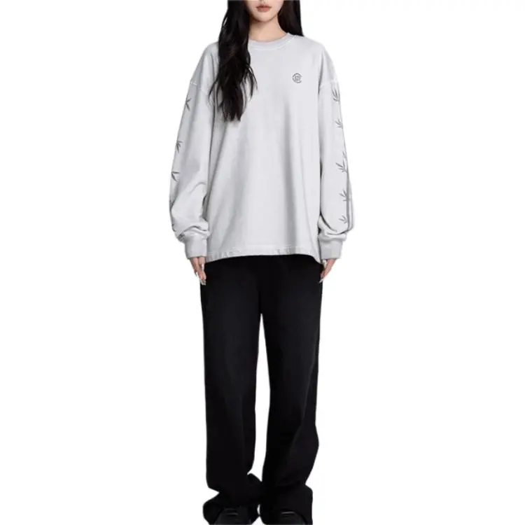 CLOT Sweatshirts Unisex Washed Gray-3