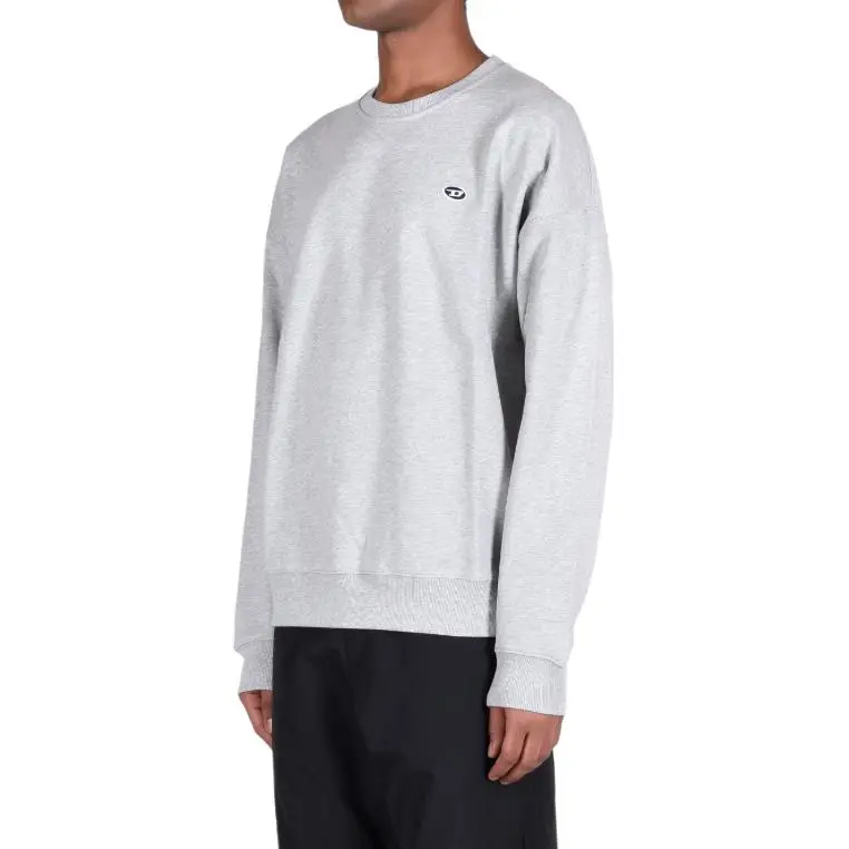 DIESEL Sweatshirts Men Gray-3
