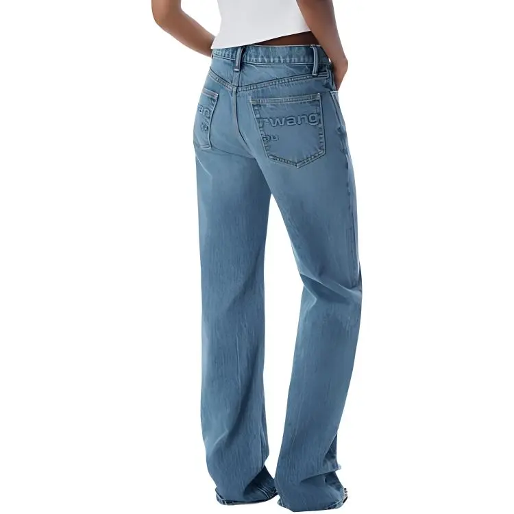 Alexander Wang Mid rise Straight leg Jeans-4