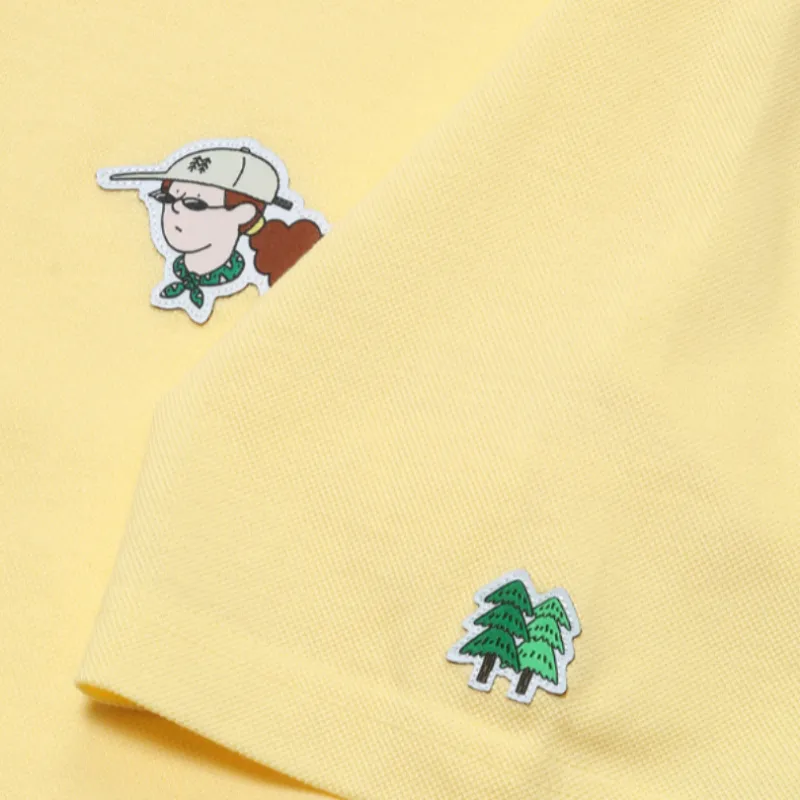 KOLON SPORT Polo Shirt Unisex Yellow-2