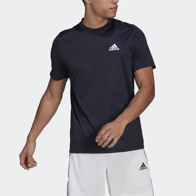 Adidas T Shirt Asian Version Men's Ink Blue-2