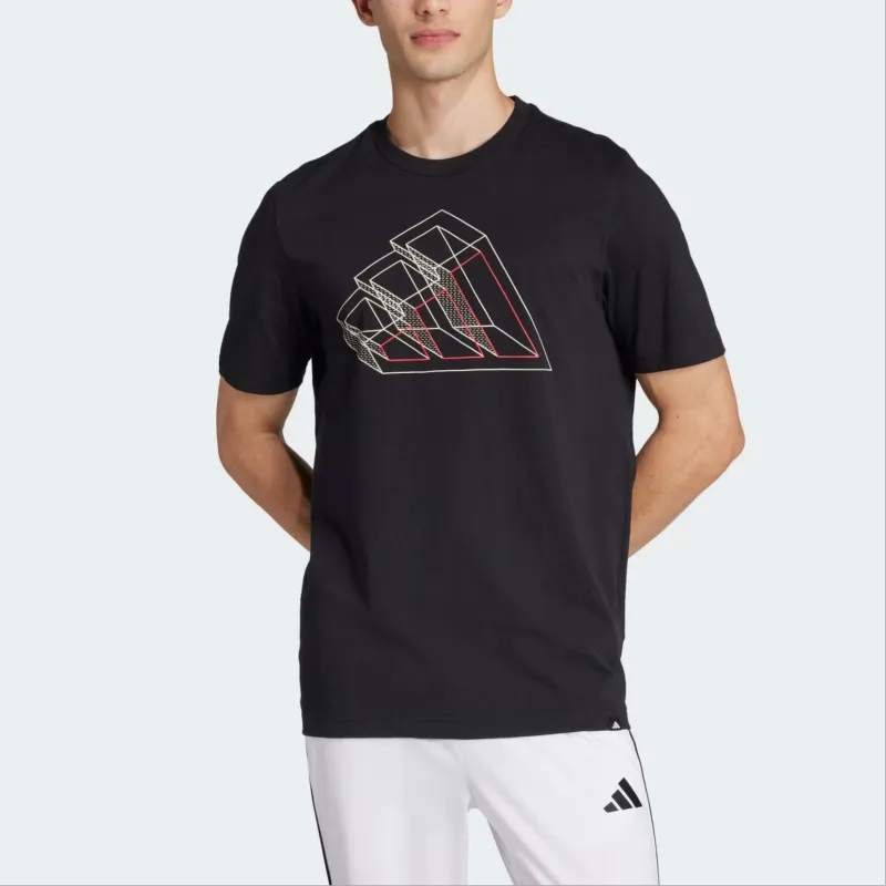 Adidas Free Shipping With AdiClub Tech Outline Graphic Tee-1