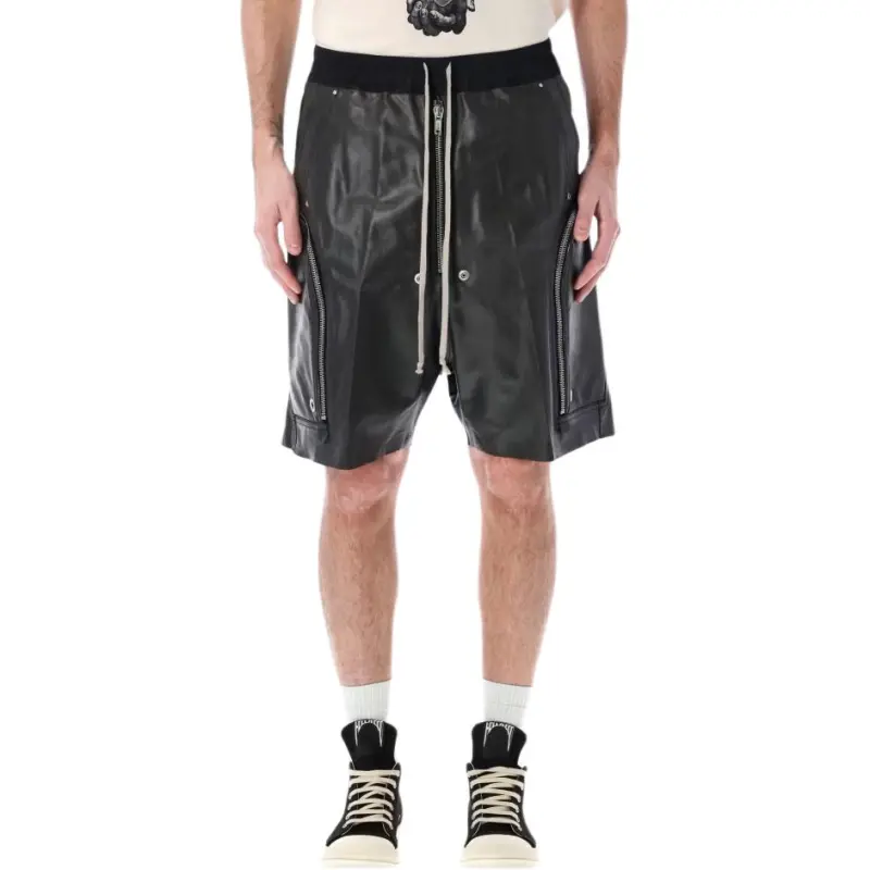 RICK OWENS Bauhaus Bela Shorts-3