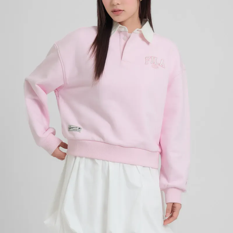 FILA Polo Shirts Unisex Pink-2