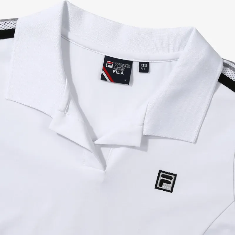 FILA Short-Sleeved Dresses Women's White-3