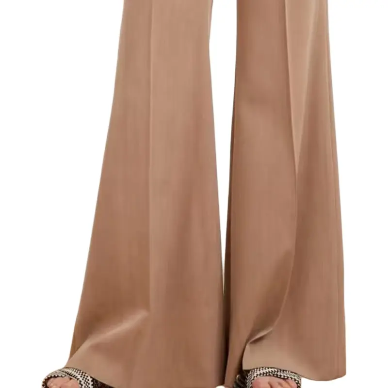 Chloé Casual Pants Women's Brown-3