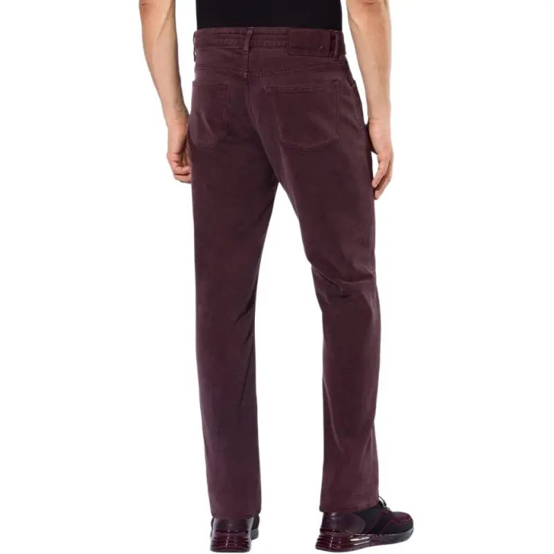 STEFANO RICCI FW24 Jeans Men's Burgundy-1