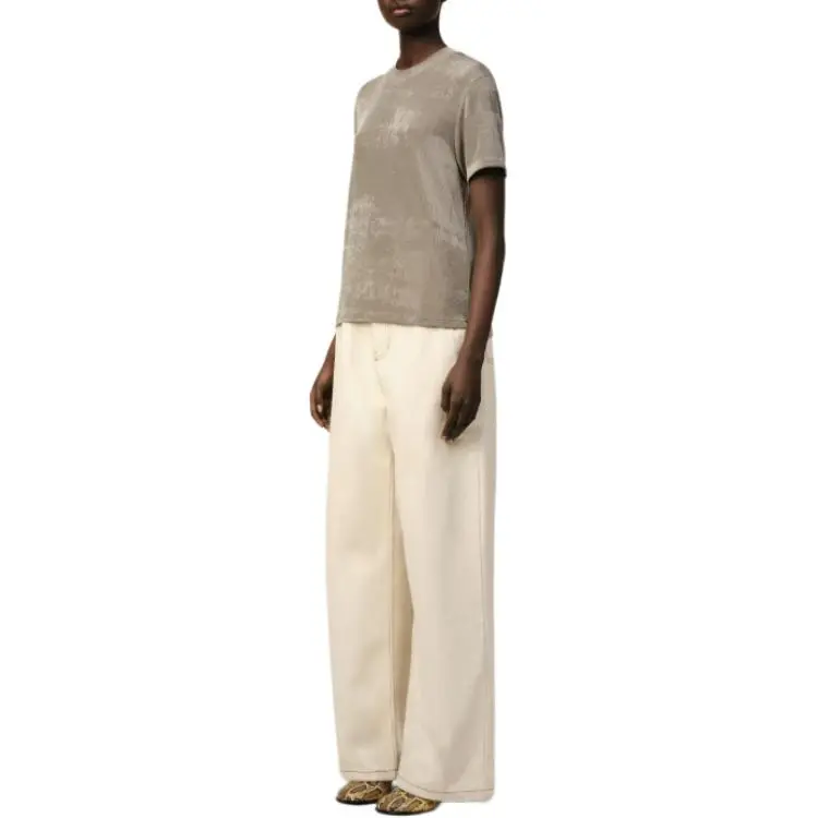 AMIPARIS Paris Rib Jersey Short Sleeve T Shirt-2