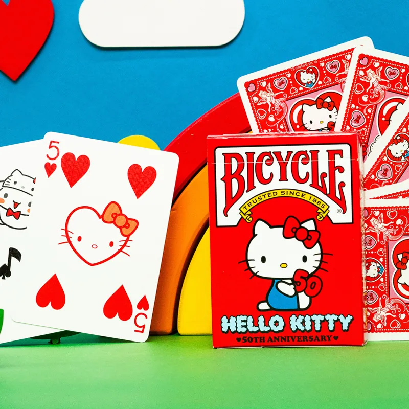 BICYCLE x Sanrio Hello Kitty Hello Kitty Collaboration Playing Cards Poker Cards-2