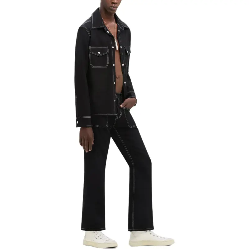 COURREGES Low rise Bootcut Jeans-4