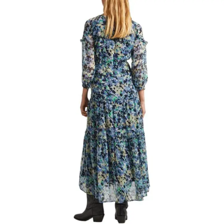 Pepe Jeans Long-Sleeved Dresses Women's Blue-1