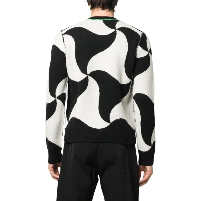 Bottega Veneta SS22 Sweater Men's Black-3