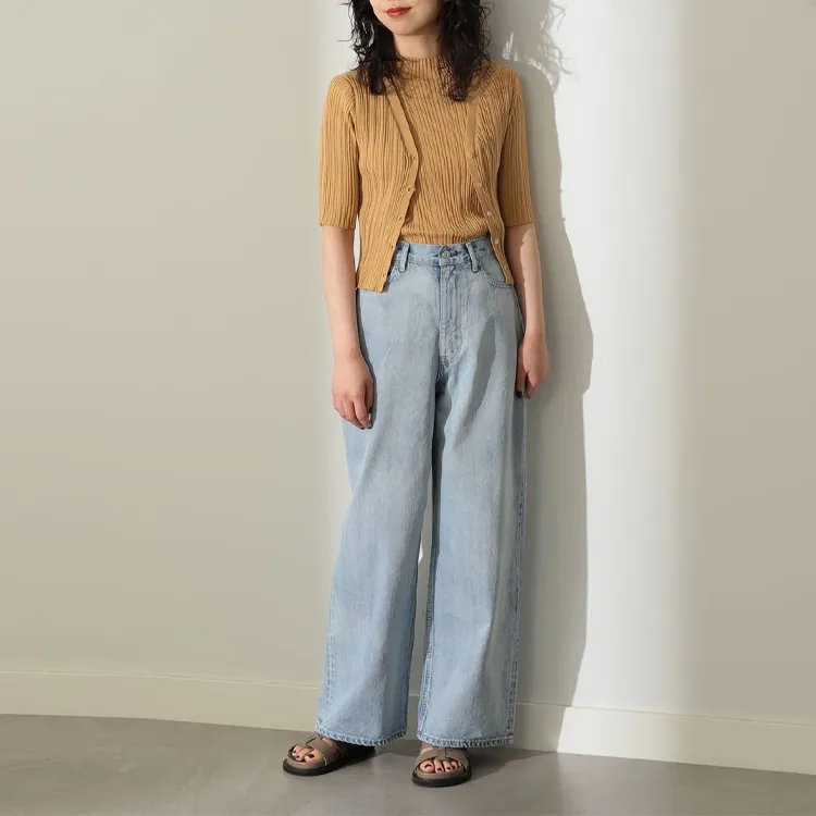 Beams Sweaters Women's Yellow-3