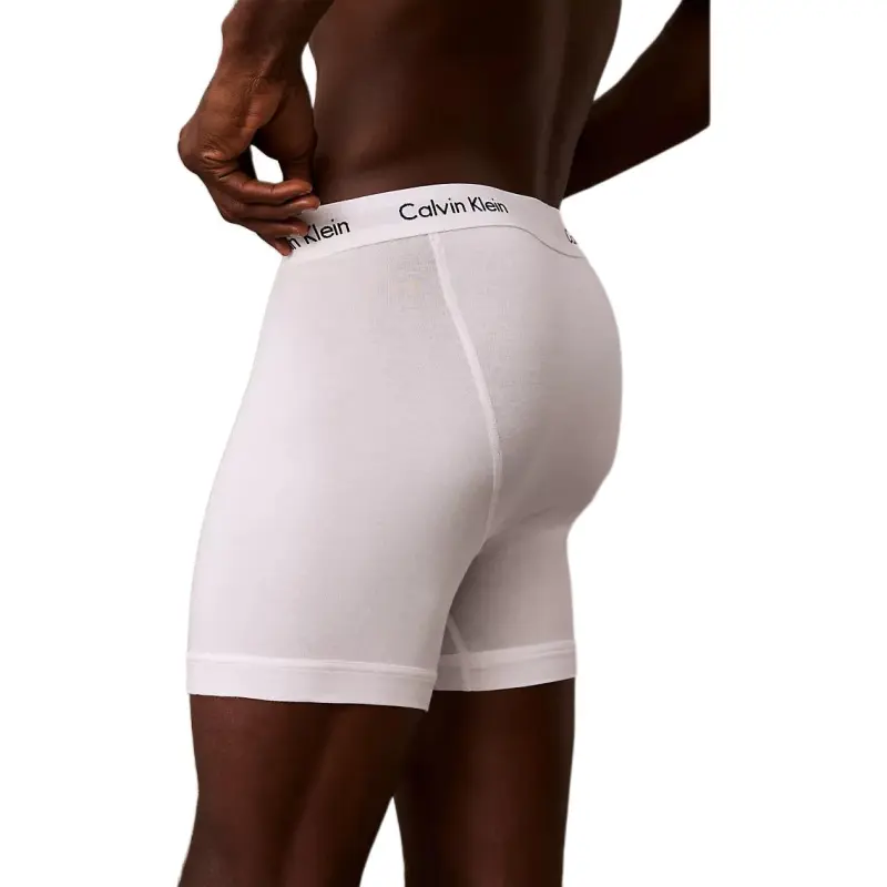 CALVIN KLEIN Underpants Men's 3 Pack White-4
