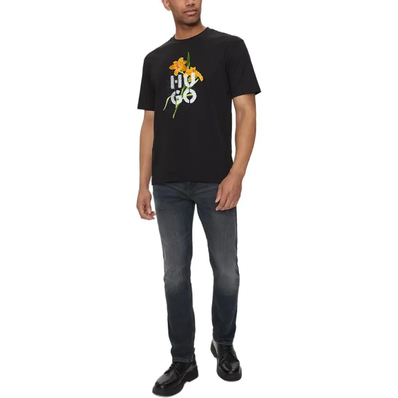 HUGO BOSS Faded effect Slim cut Jeans-2