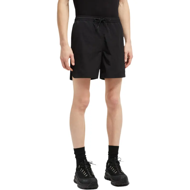 Moncler Logo Patch Drawstring Swim Shorts-1