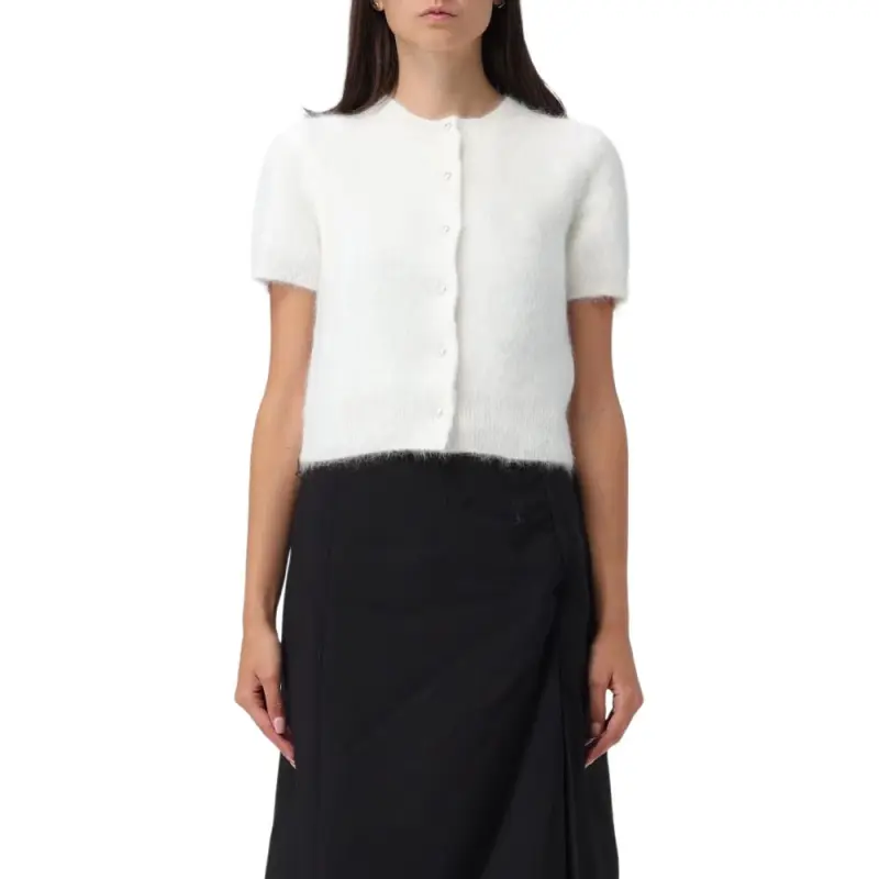Maison Margiela Button Up Knitted Top-2