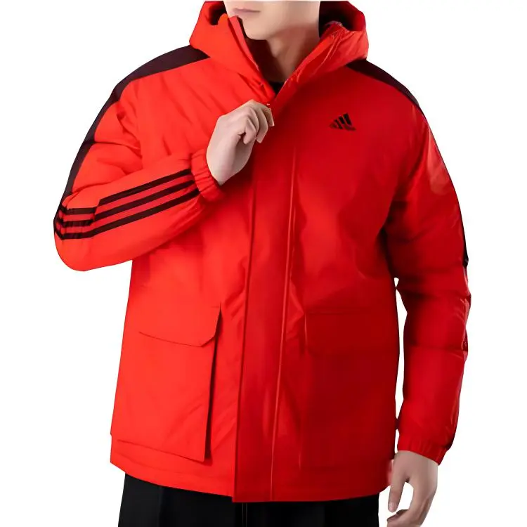Adidas Puffer Jacket Winter Men's Red-2