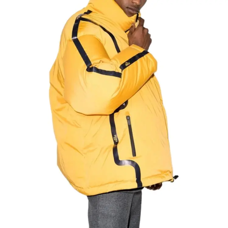 FENDI SS22 Jackets & Coats Men's Yellow-3