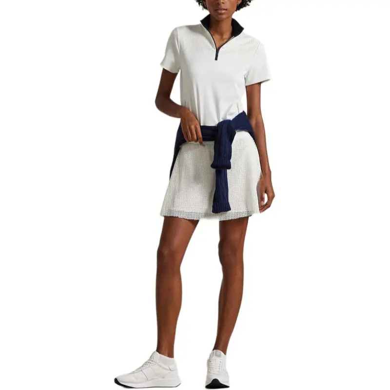 Polo Ralph Lauren SS25 Casual Short Skirts Women's Porcelain White-1