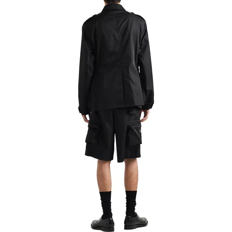 PRADA Long Sleeved Pocket Detailed Jacket-2