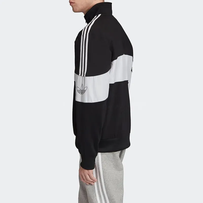 Adidas Jackets Men Black/White-3