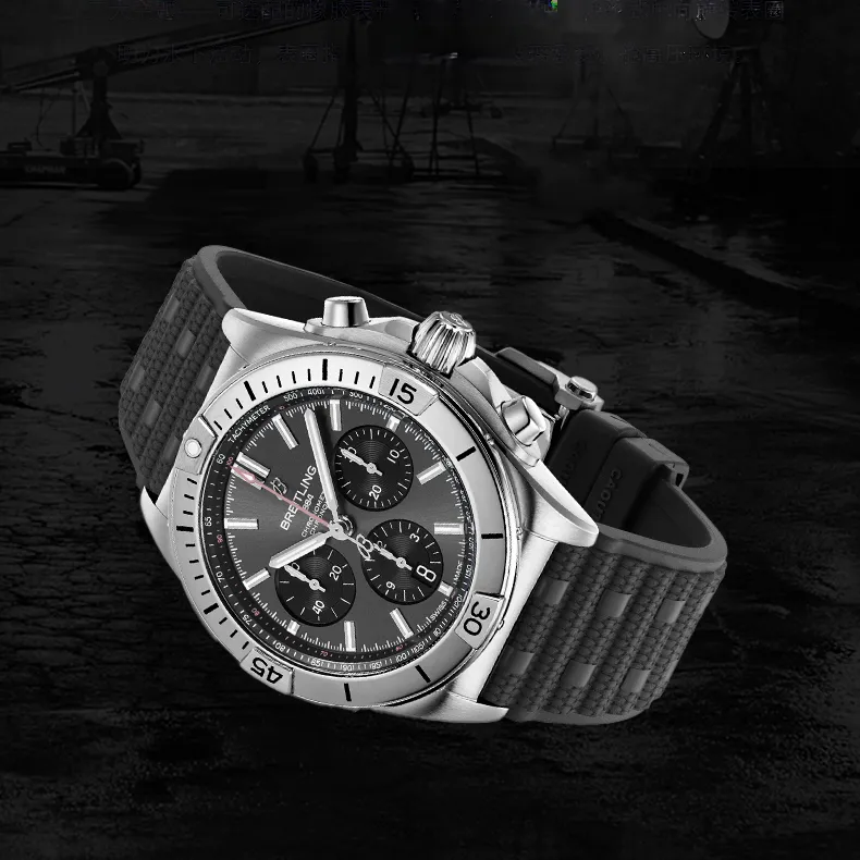 Breitling Men Mechanical Chronograph Collection Watch-1