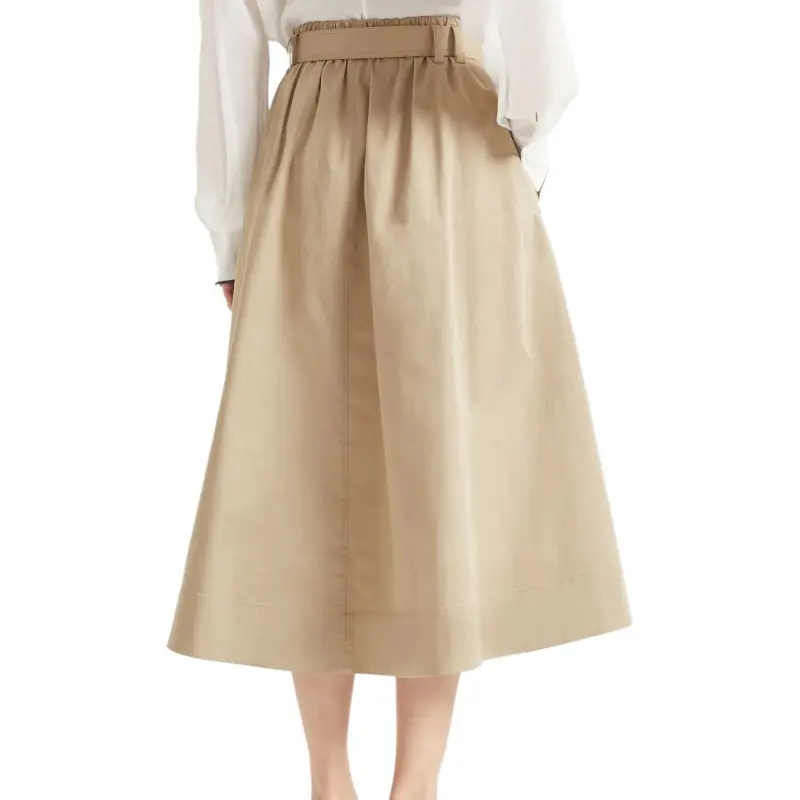 Brunello Cucinelli Belted Midi Skirt-2
