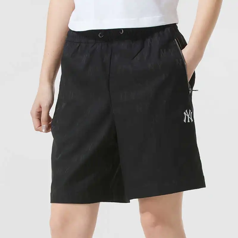 MLB New York Yankees Casual Shorts Unisex Black-3