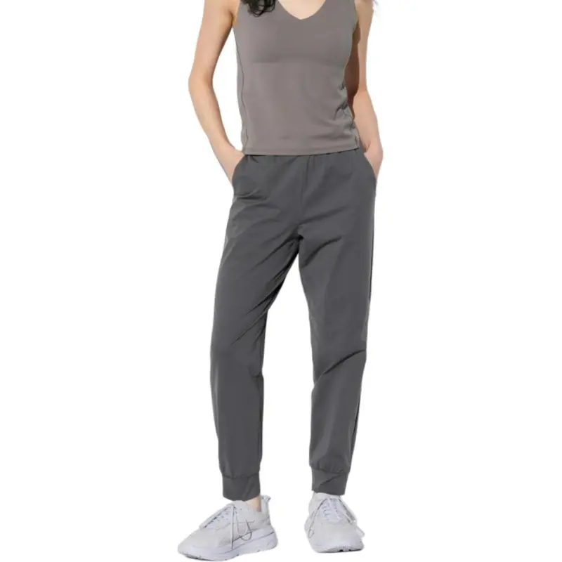 UNIQLO UNIQLO AIRism Mesh Series Casual Pants Women's Stone Gray-1