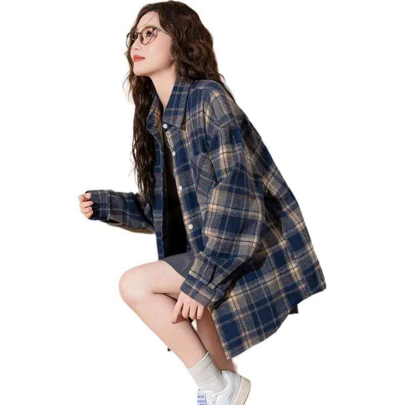 Tonlion Shirt Women's Dark Blue-3