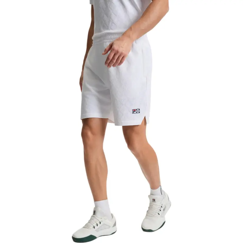 FILA Casual Shorts Men's Jade White-5