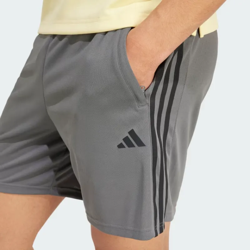 Adidas Gym & Training Casual Shorts Men's Gray Black-4