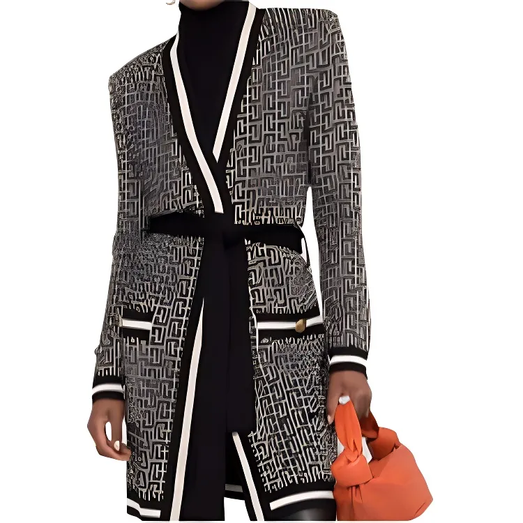 BALMAIN FW21 Sweater Women's Multicolor-3