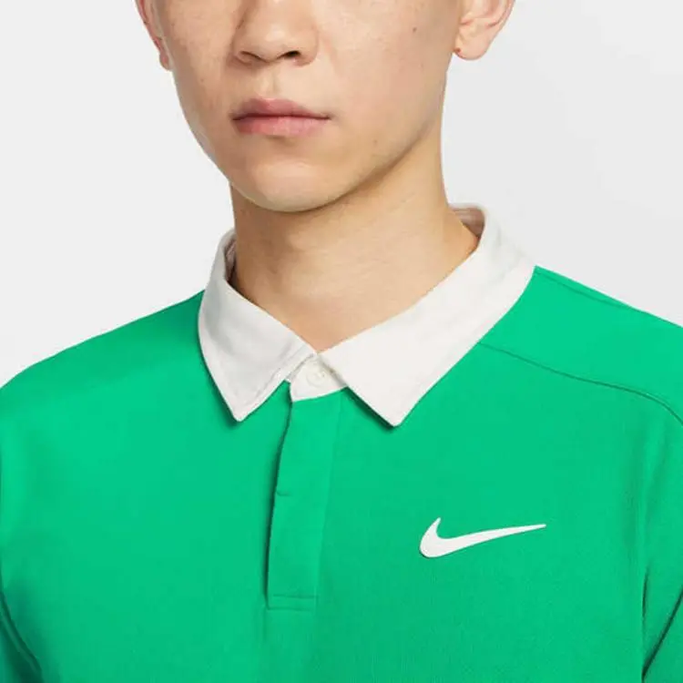 Nike Polo Shirts Men Green-3