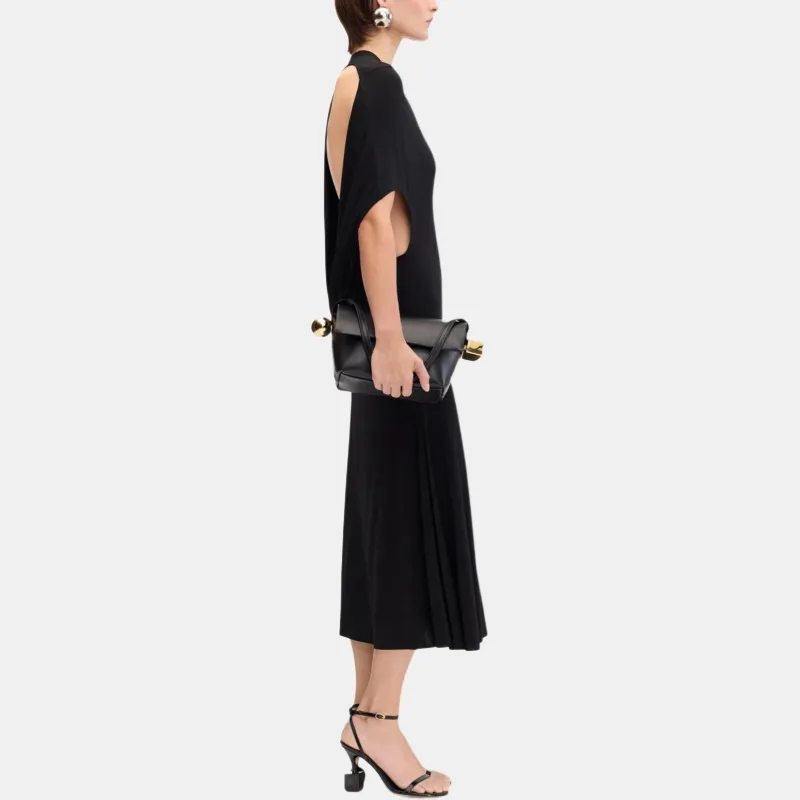 Jacquemus Drape Detailed Dress-3